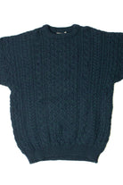 Vintage Cladyknit Blue Green Fisherman Sweater