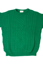 Vintage Carraig Donn Green Fisherman Sweater