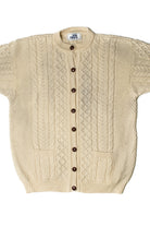 Vintage John Molloy Wooden Button Down Fisherman Cardigan Sweater