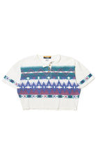 Vintage  Cripple Creek Patterned Crop Top