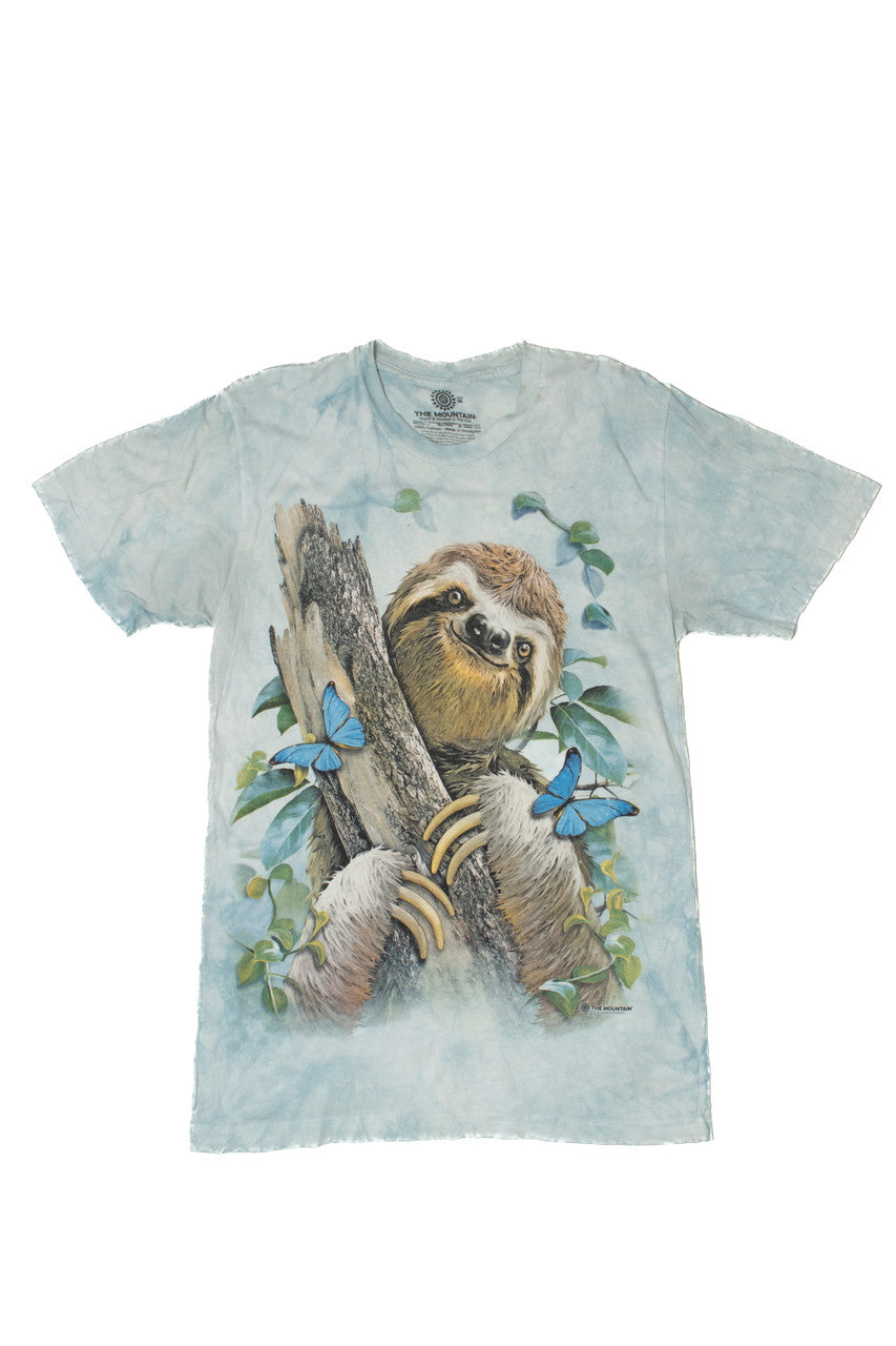 Butterfly Sloth  The Mountain T-Shirt