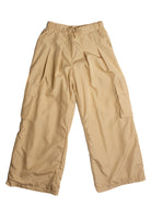 Sand Wide Leg Parachute Pants