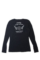  Harley Davidson Black And Red Long Sleeve T-Shirt (2010s)