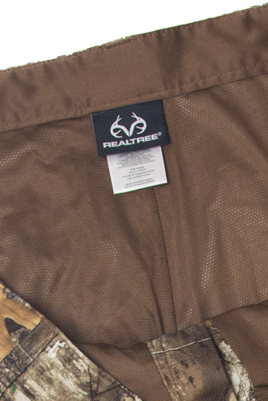 Realtree Camouflage Cargo Legs Zipper Pants