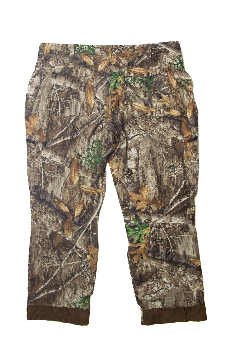 Realtree Camouflage Cargo Legs Zipper Pants
