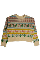 Butterfly Fair Isle Sweater