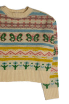 Butterfly Fair Isle Sweater