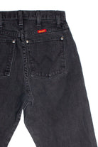 Vintage Black Wrangler Straight Leg Jeans