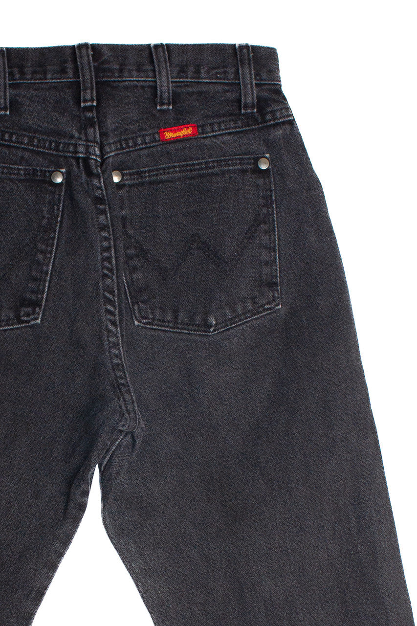 Vintage Black Wrangler Straight Leg Jeans
