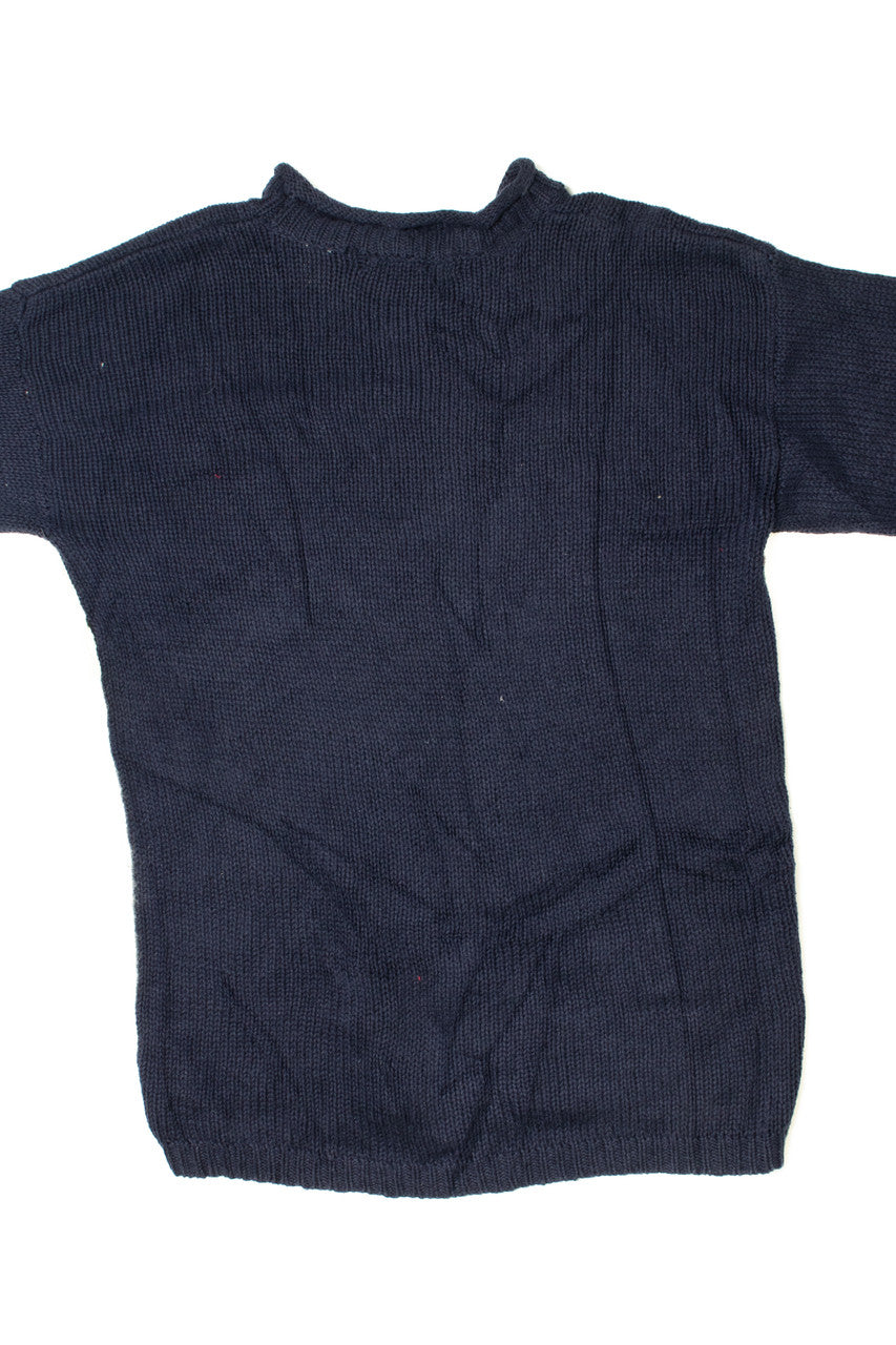 Karen Scott Ice Skating Trio Ugly Christmas Pullover 61412