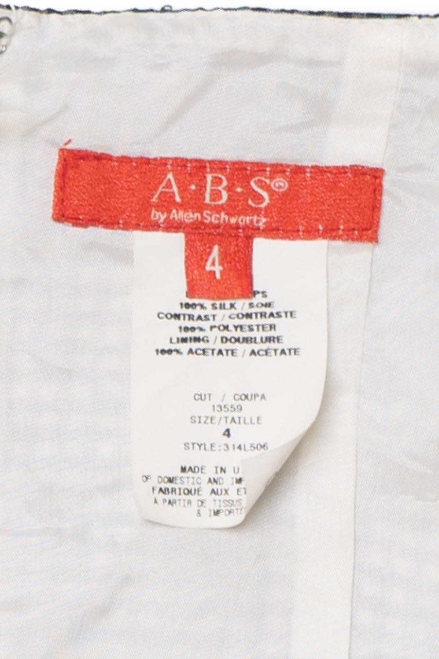 Vintage Y2K Gingham A-line A.B.S. Dress