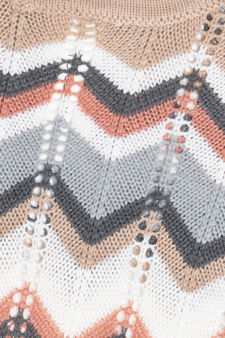Chevron Stitch Pullover