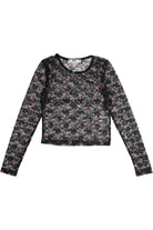 Floral Printed Lace Top