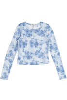 Floral Printed Lace Top