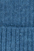 Ribbed Knit Pom Beanie