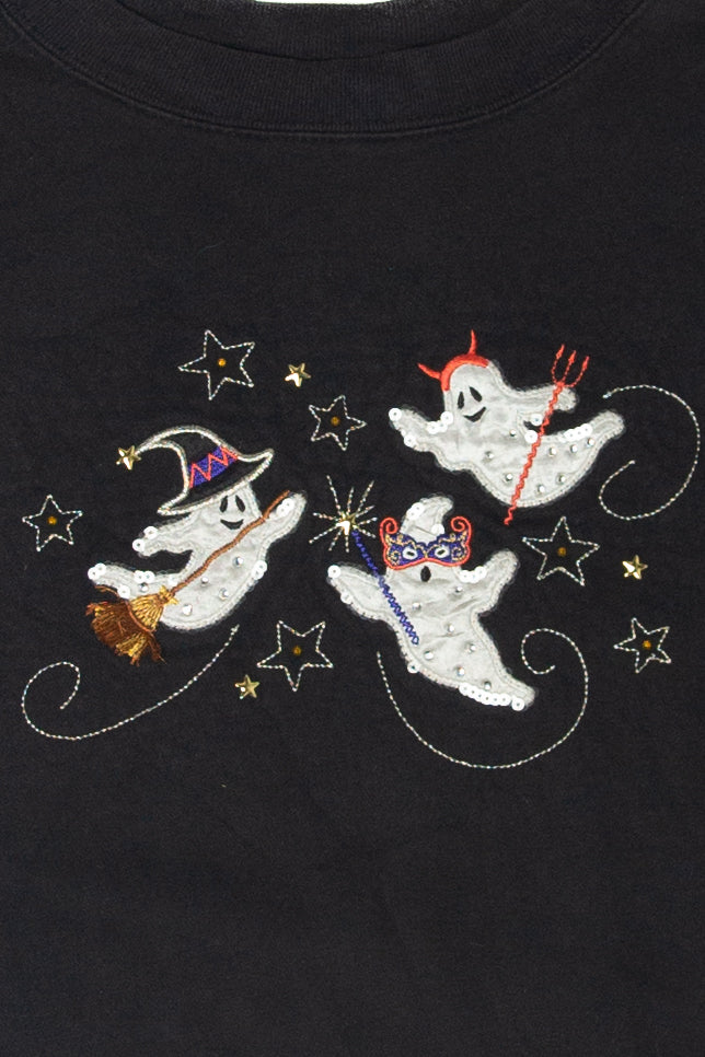 Vintage Holiday Editions Ghosts Halloween Sweater (2000s)