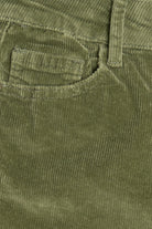 Pocket Applique Corduroy Flares