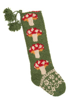 Nature Motif Knit Stocking