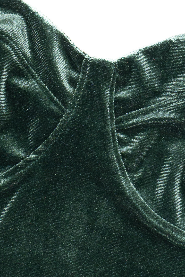 Velvet Bustier Cami