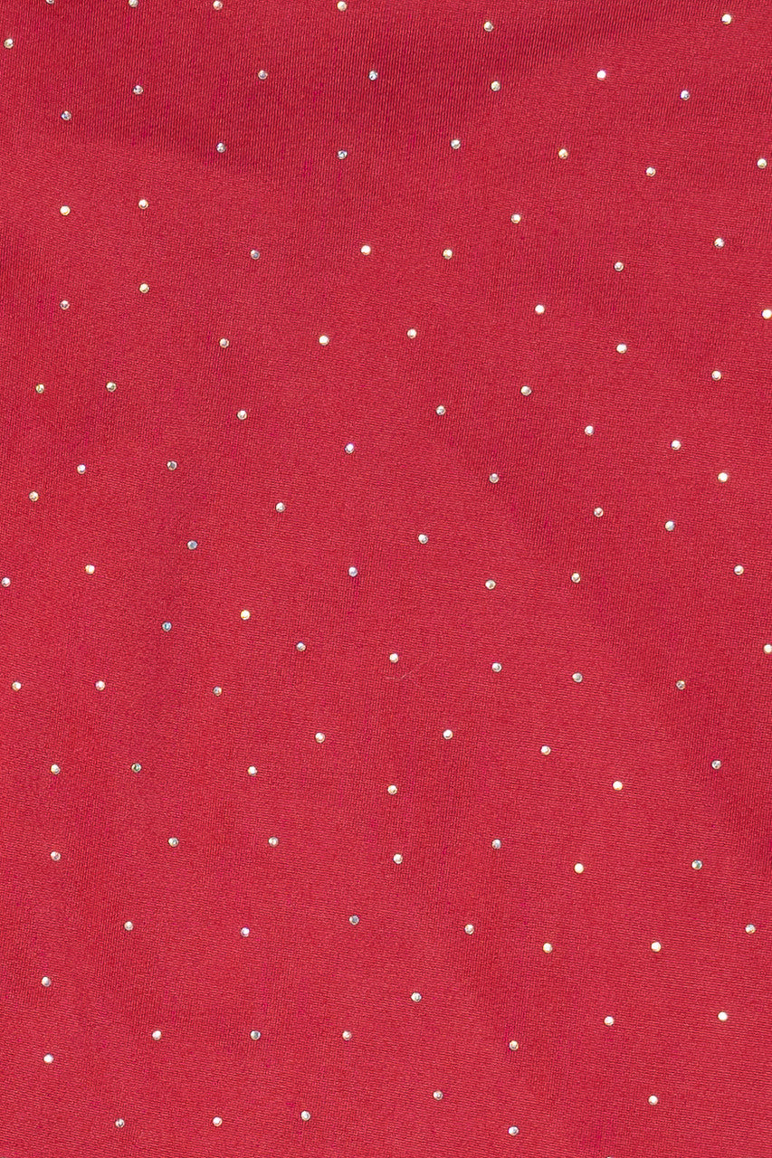 Bedazzled Red Dress