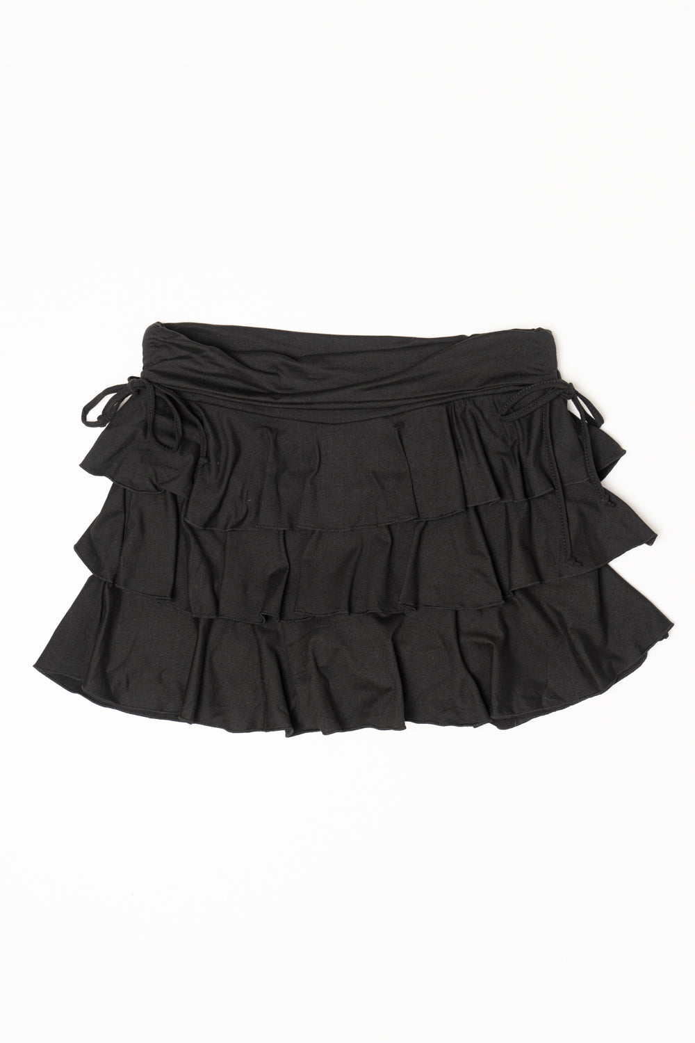 Tiered Ruffle Mini Skort