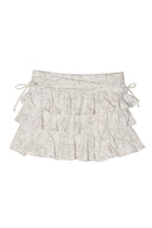 Tiered Ruffle Mini Skort