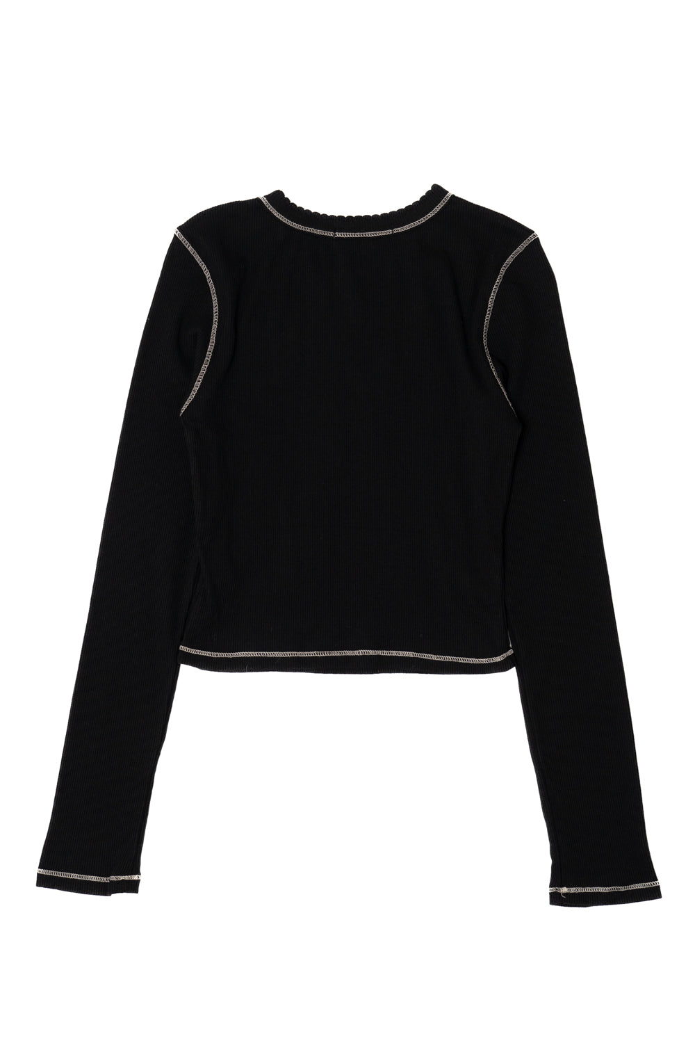 Contrast Stitch Long Sleeve Tee – Ragstock