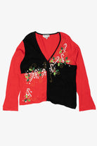 Vintage Red Jack B. Quick Ugly Christmas Cardigan (2000s)