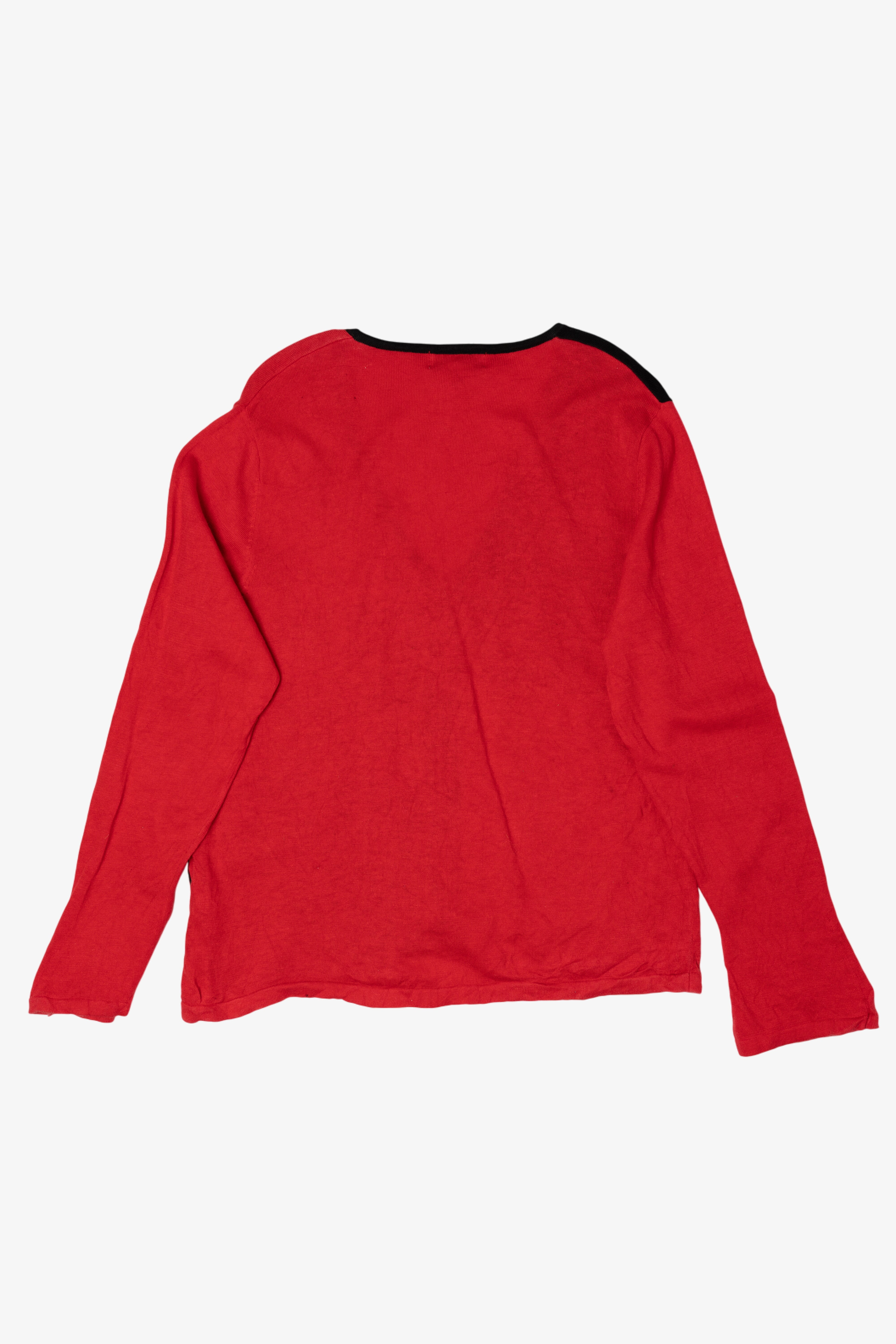 Vintage Red Jack B. Quick Ugly Christmas Cardigan (2000s)