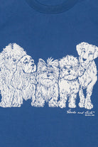 Vintage Dogs Front/Back Jerzees T-Shirt (1990s)