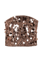 Sequin Tube Top