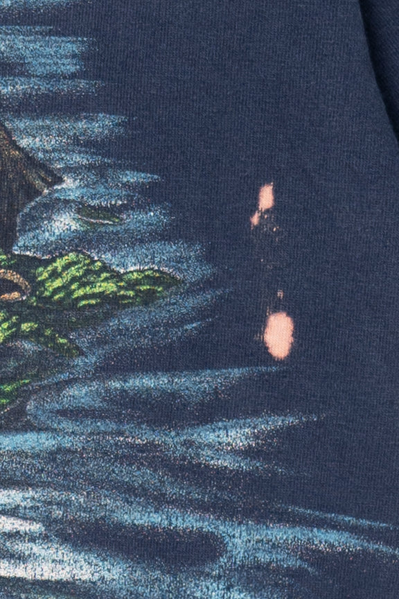 Vintage Otters With Seas Urchins Single Stitch T-Shirt (1990s)