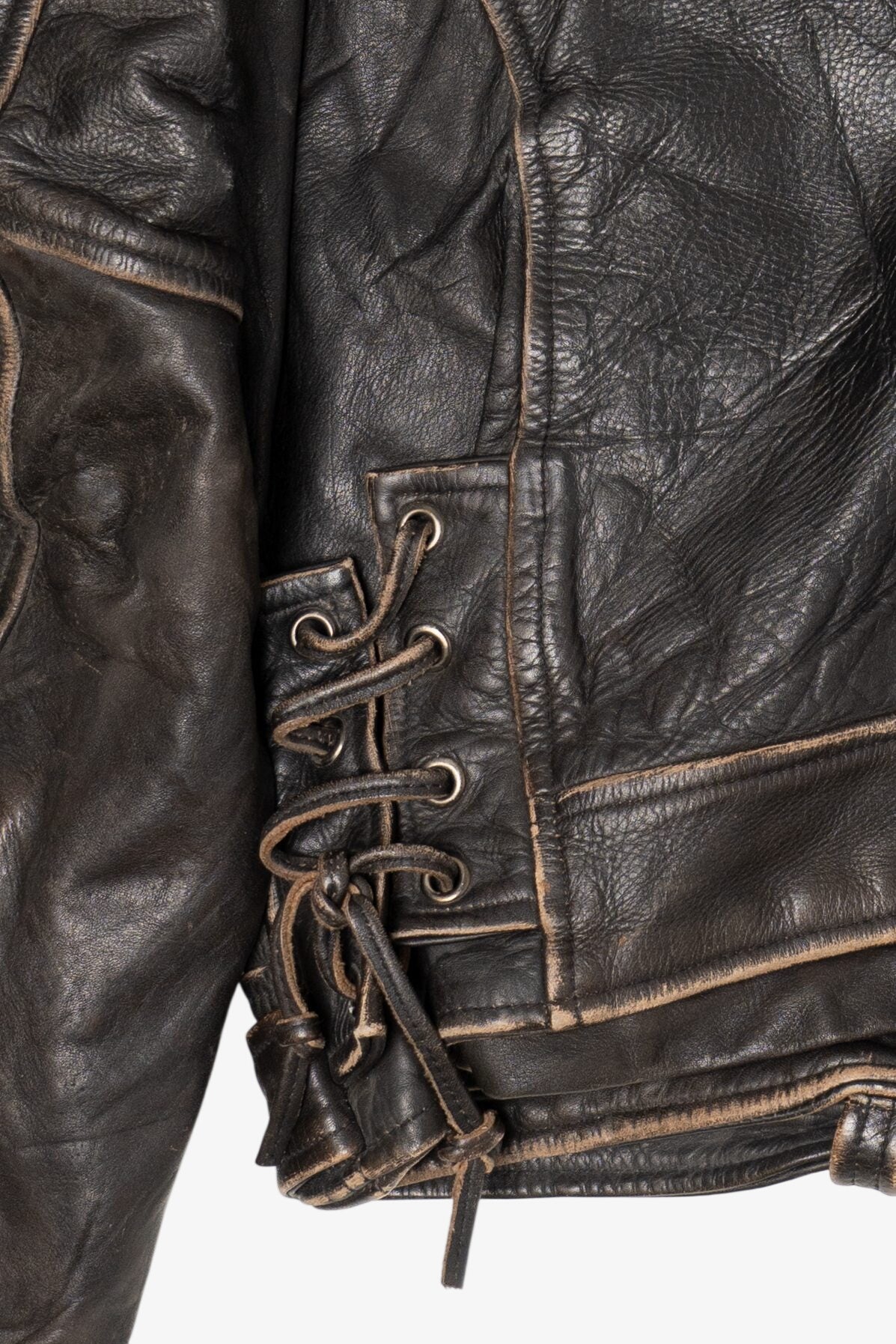 Vintage Chevirex Corps Leather Motorcycle Jacket (1990s) – Ragstock