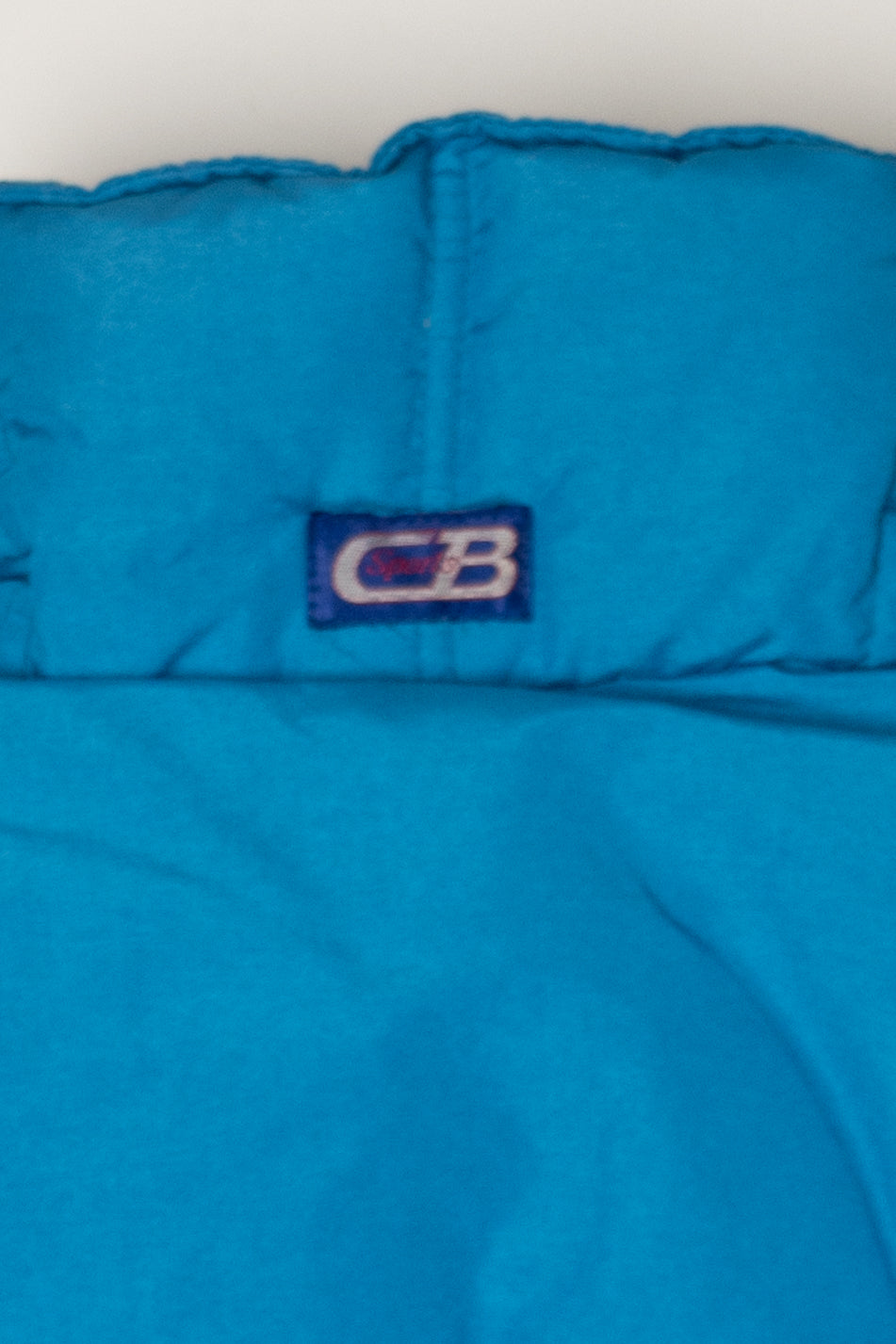 Vintage Blue CB Sports Puffer Coat (1990s)