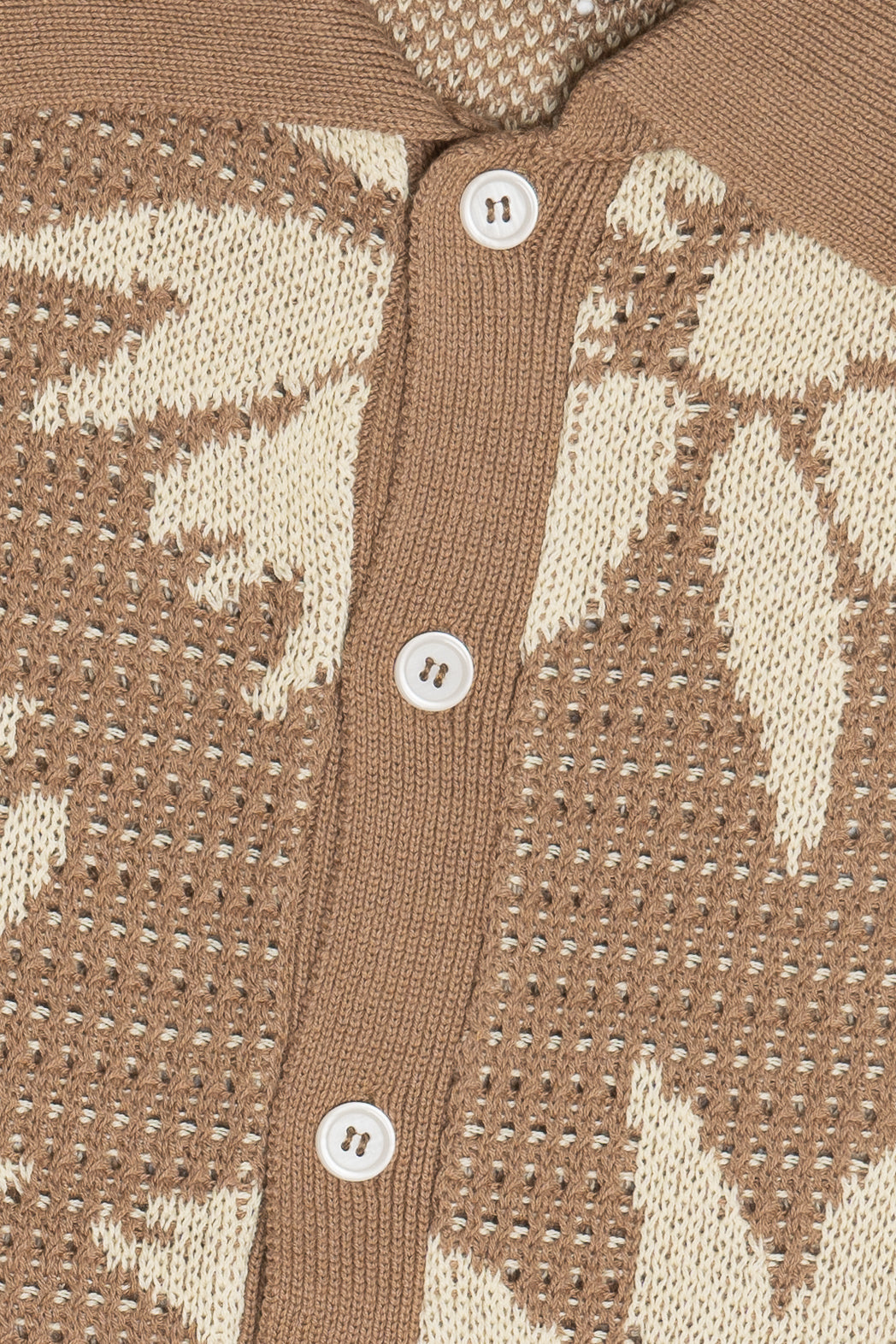 Sunflower Knit Button Up Detail