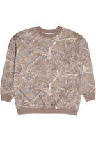 Front Of Woodland Camo Sweatshirt