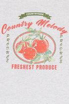 Detail Of Fresh Produce Raw Hem Tee