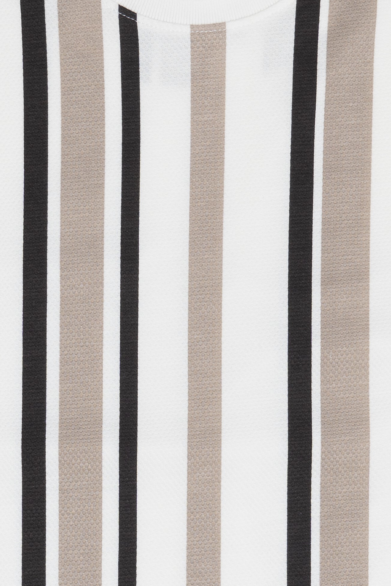 Vertical Striped Textured Tee