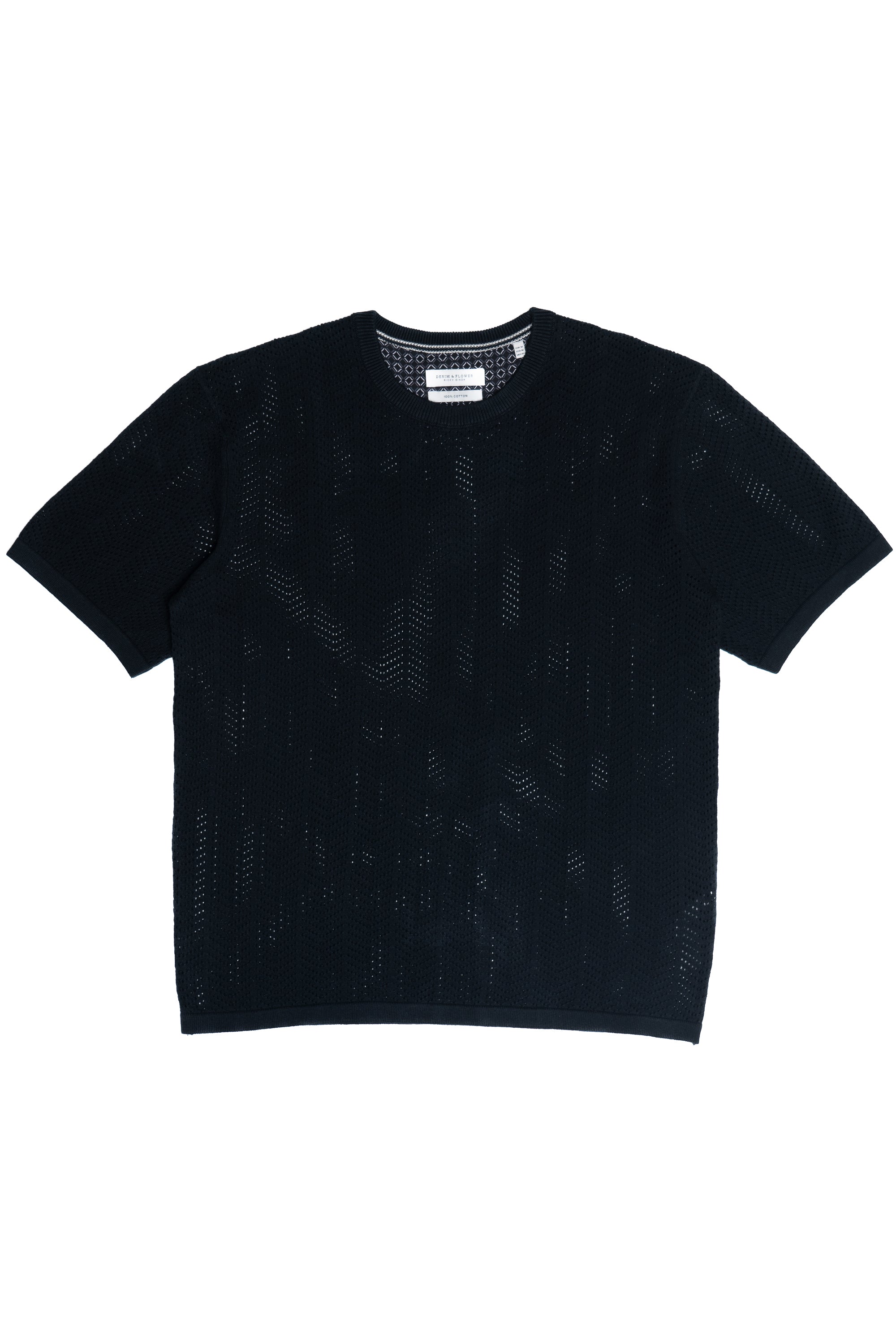 Chevron Open Weave Tee
