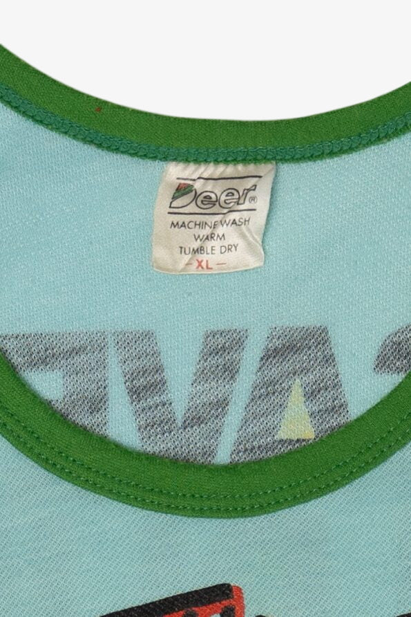 Vintage The Northern Stars Triangular Run "Save Wildlife" Sleeveless T-Shirt (1990s)