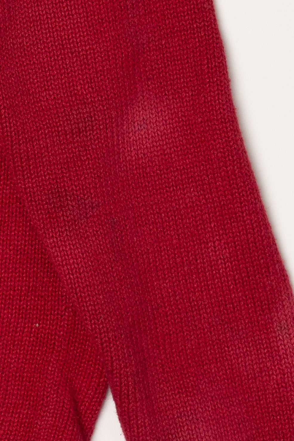 Vintage Red White Stag Ugly Christmas Cardigan (1990s)