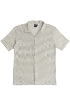 Zig Zag Woven Button Up Shirt