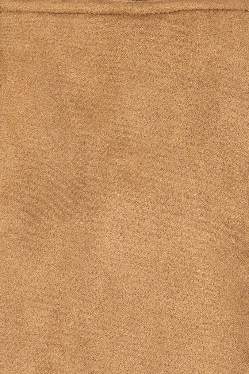 Suede Mini Skort