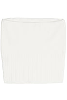 Cable Knit Sweater Tube Top 