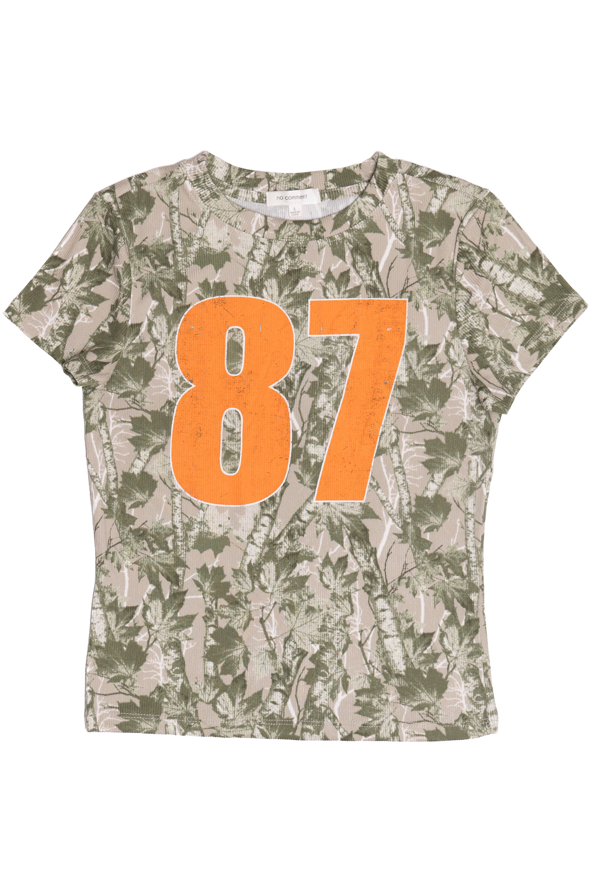 87 Camo Ribbed Tee