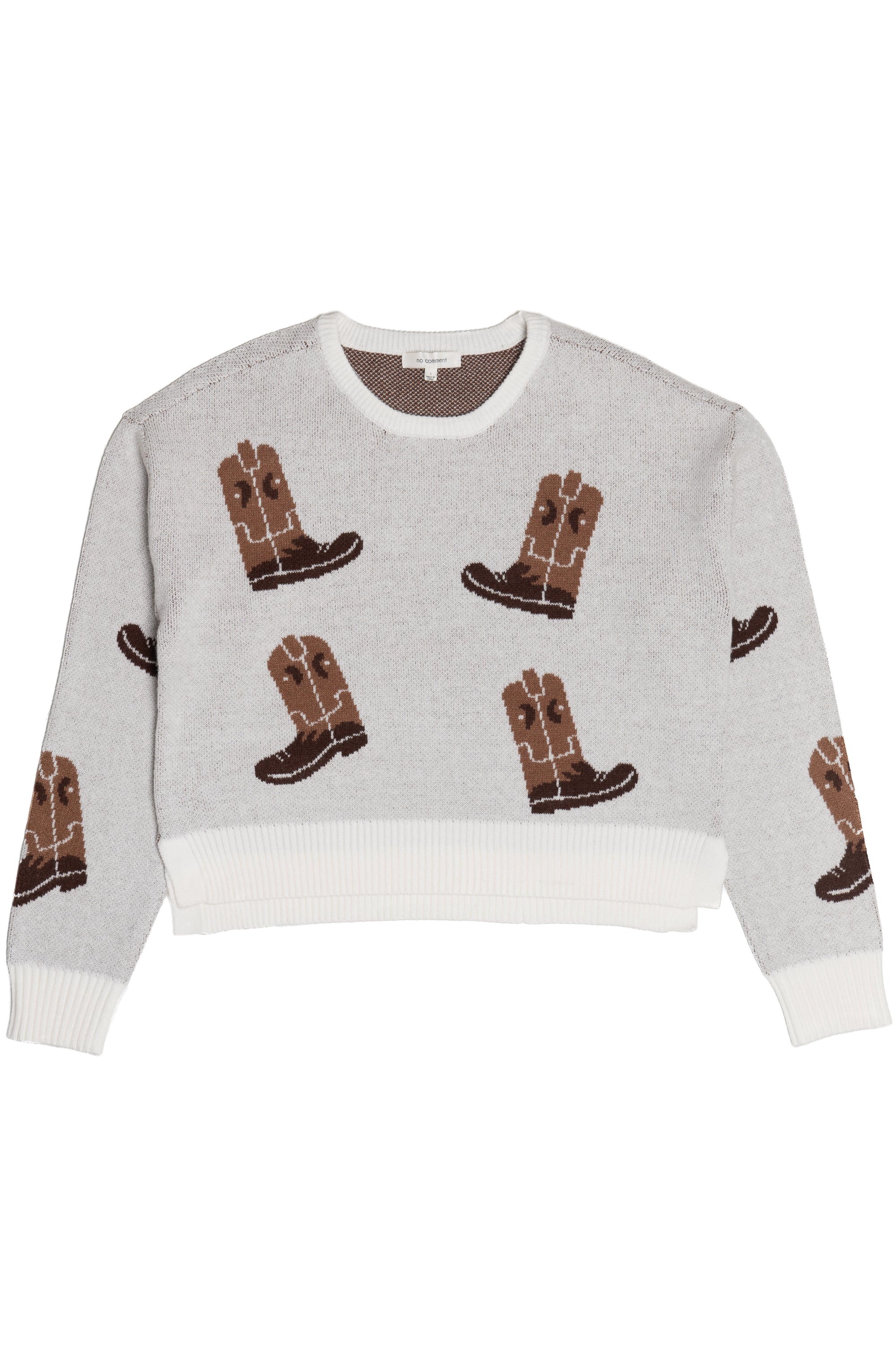Knit Print Sweater