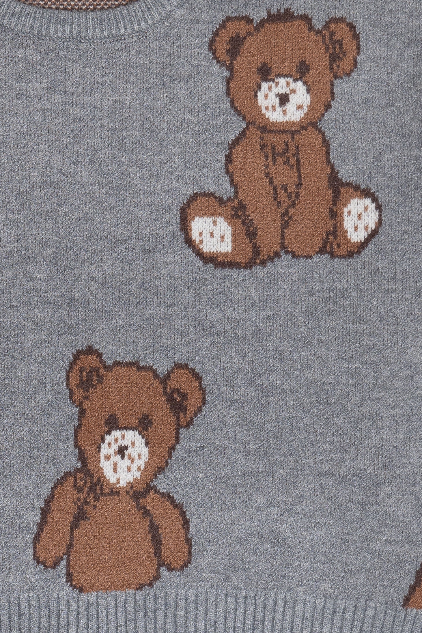 Knit Print Sweater