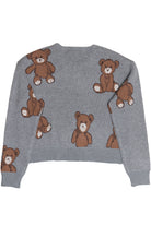 Knit Print Sweater