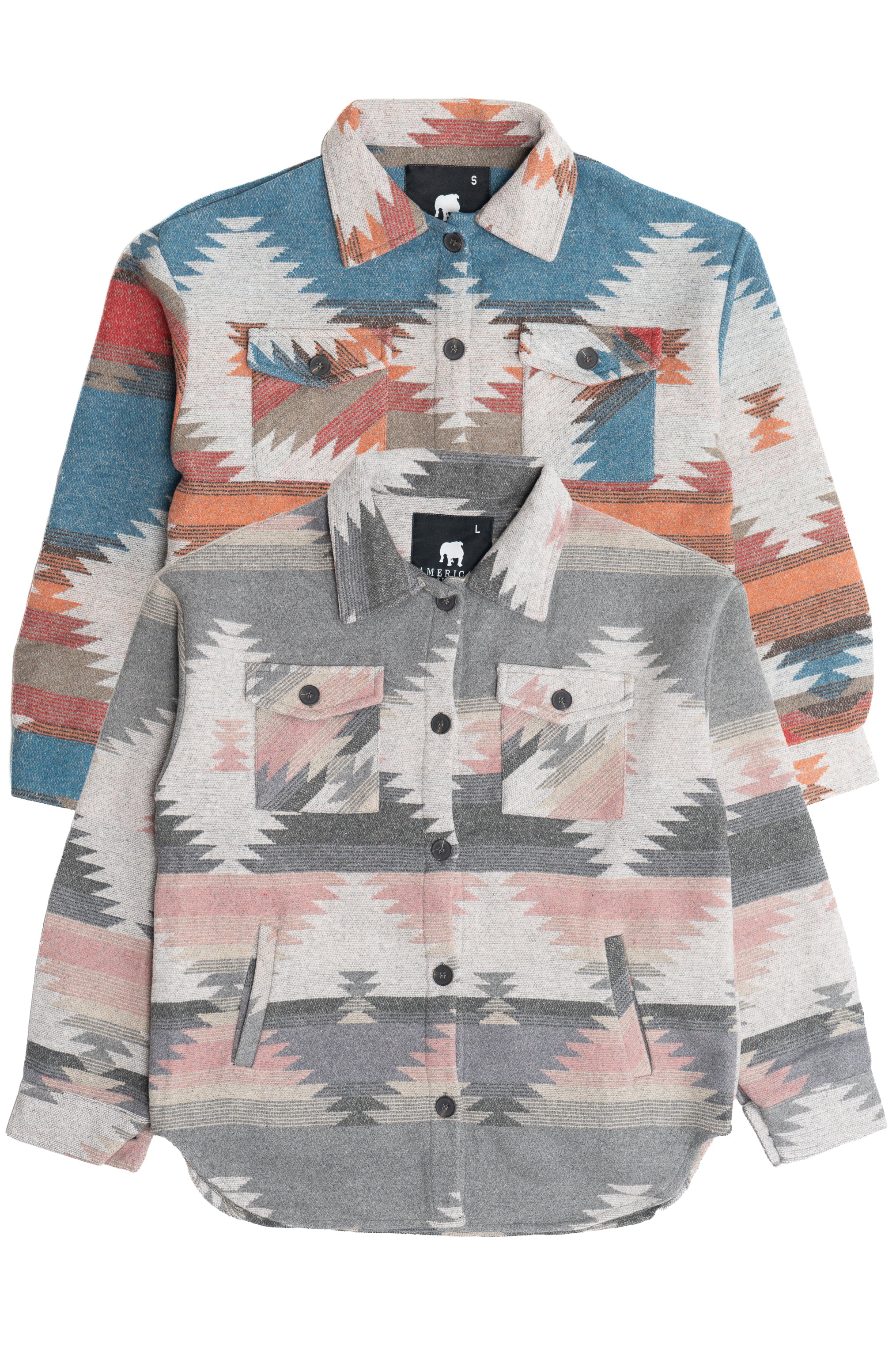 Southwest Print Shacket