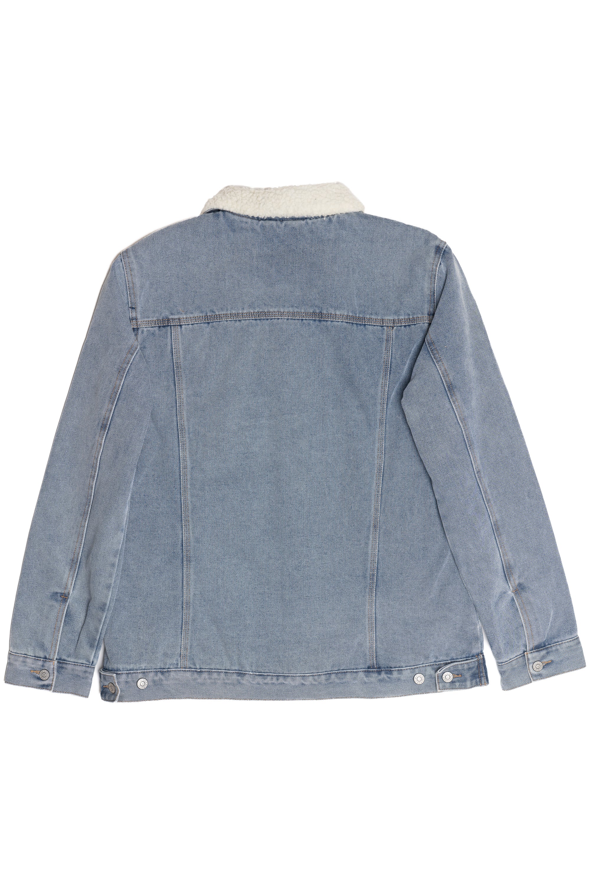 Sherpa Lined Denim Jacket